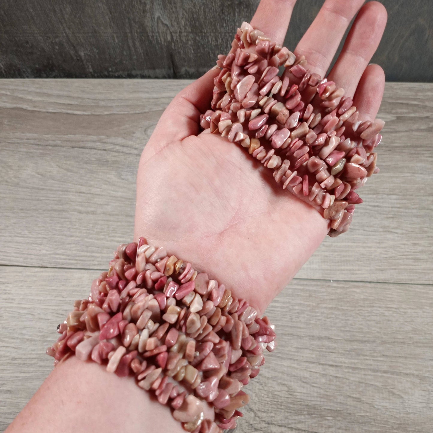 Gemstone Chip Bracelets – Common Crystals in Bulk Wholesale: Moss Agate