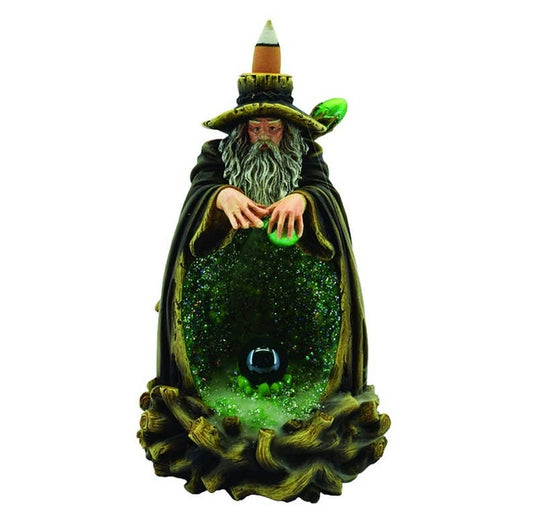 Wizard Backflow Burner w/ LED - Green (7 in.)