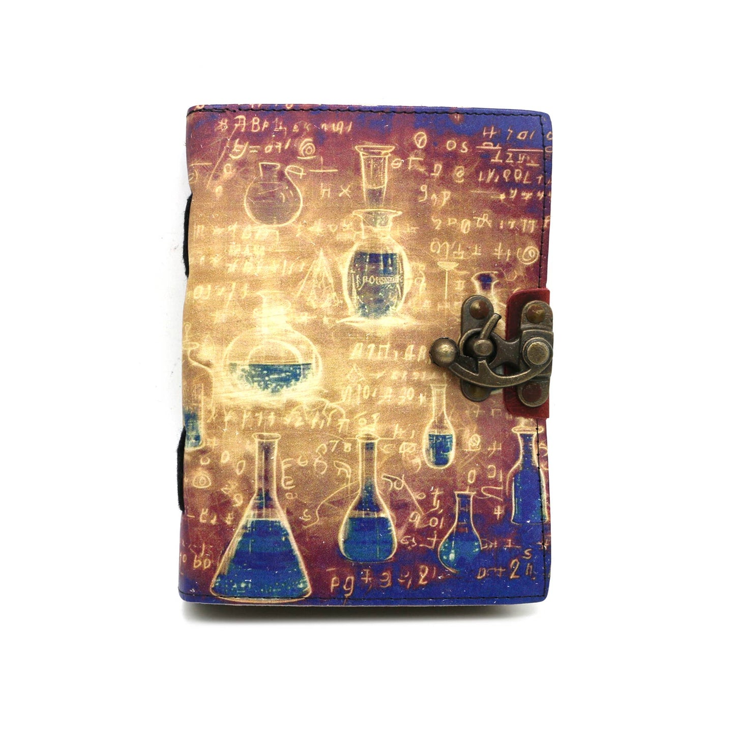 Blank Leather Journal - Alchemy (5 x 7 in.)
