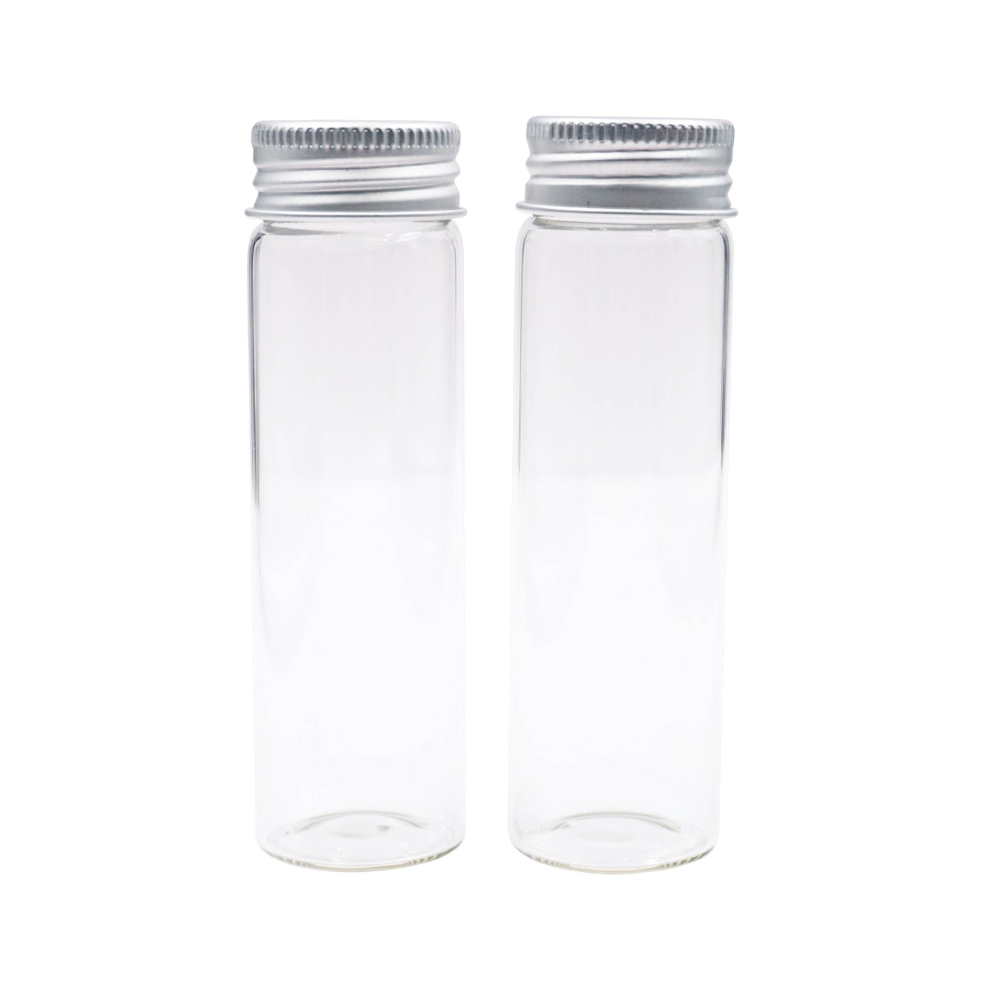 Small Glass Bottle w/ Screw Cap: BO-017 2.5cm x 5cm (3-ct)