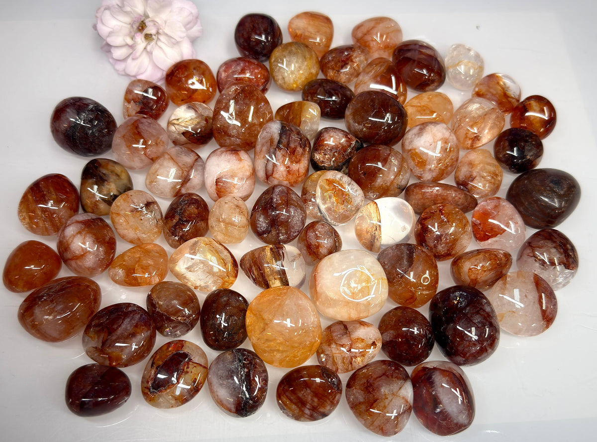 2 Lbs Natural Hematoid Tumble Healing Energy