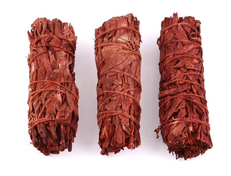 Dragon's Blood Sage Smudge Stick (4 in.)