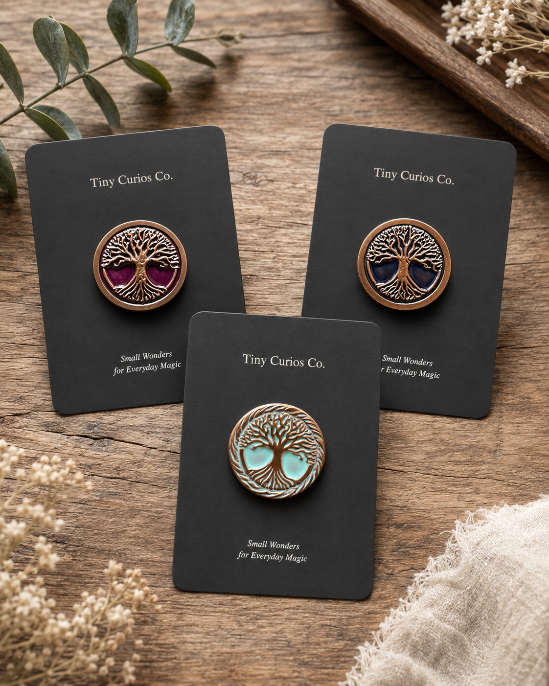 Everwood Roots - Tree of Life Assorted Pins 1Dz