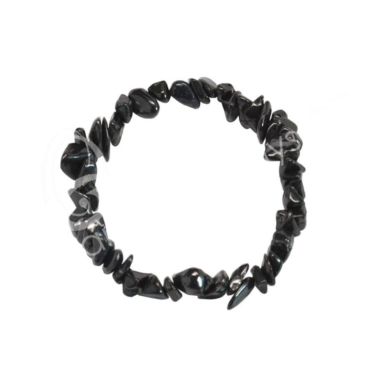 BRACELET - SHUNGITE CHIP BRACELET (5-8 MM) 7.5"