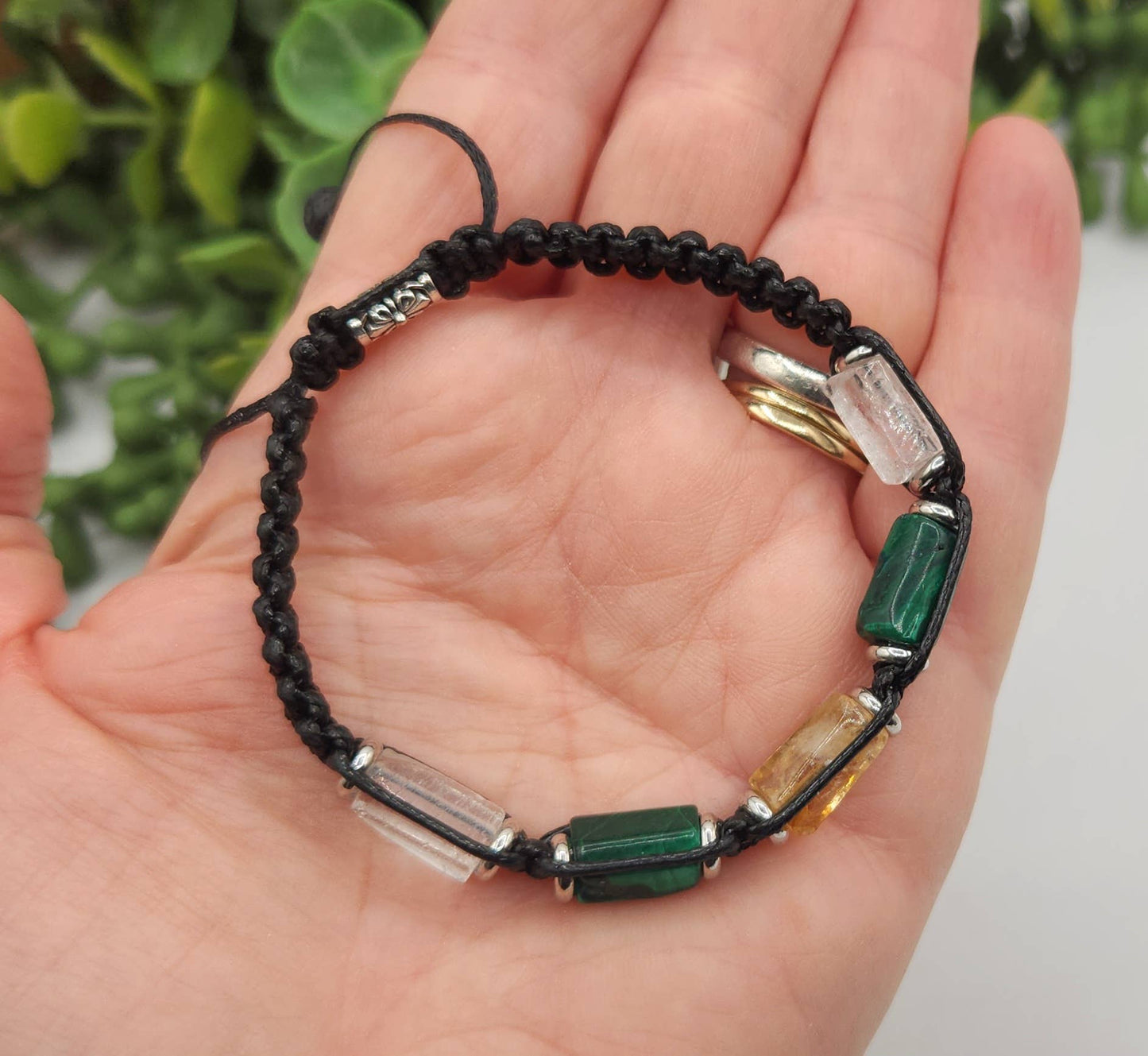 TRANSFORMATION - Unisex/Men's Adjustable Bracelet 8"-9.5"L : OPTION #1: Bracelets Only