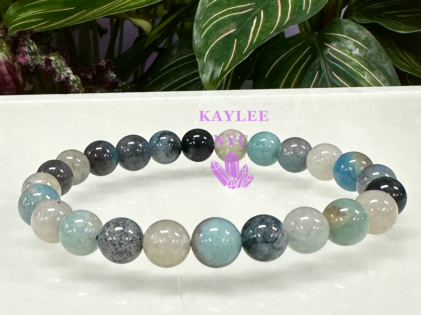 Natural Trolleite 7.5” Crystal Stretch Bracelet 8mm Healing
