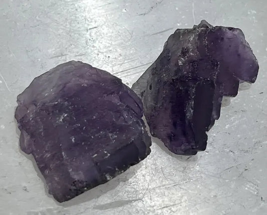 Purple Fluorite from the Elmwood, TN mine