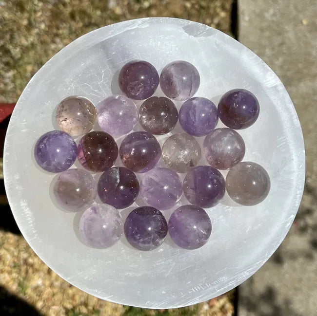 Ametrine Spheres - Small