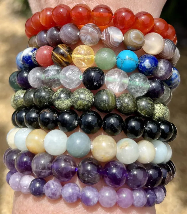 Crystal Bracelets 8mm - $15