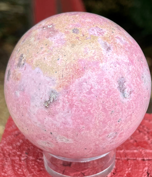 Rhodonite Sphere