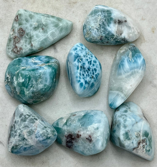 Larimar Tumbled Stones