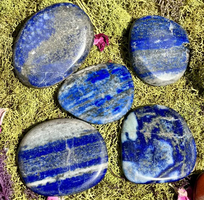 Lapis Lazuli Palm Stones