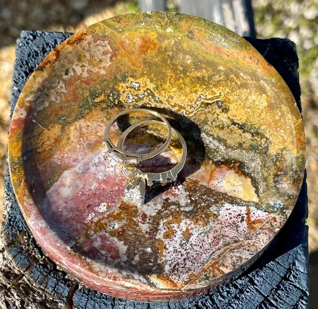 Ocean Jasper Trinket Dish