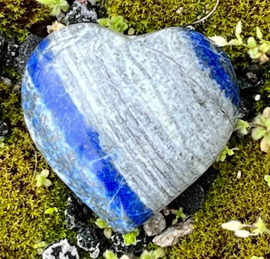 Lapis Lazuli Heart