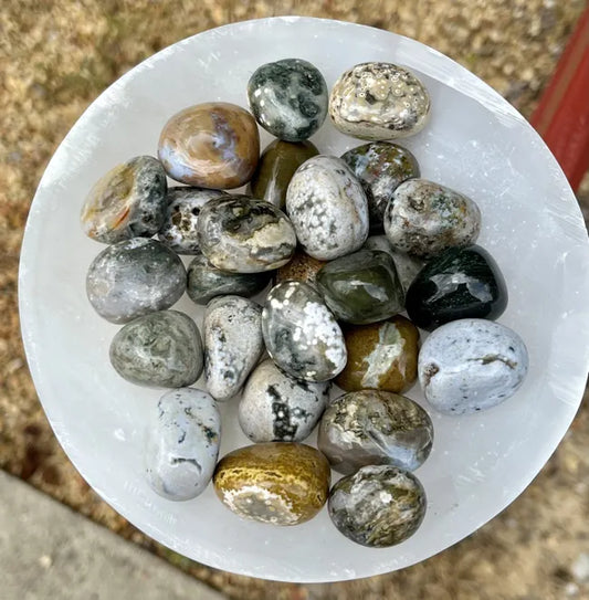 Ocean Jasper Tumbled Stones