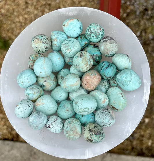 Chrysocolla Tumbled Stones